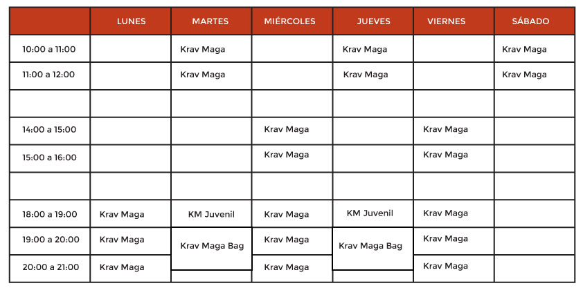 Horarios